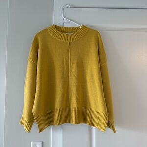 Mustard Yellow Women's Sweater
